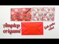 Amplop Hari Raya Lebaran || No ribet, No lem, No gunting.. Mantapp... 👍✉️✉️