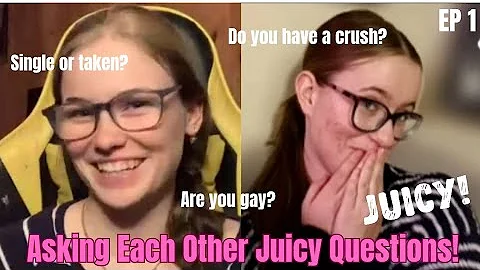 ASKING EACH OTHER JUICY QUESTIONS // The Dynamic Duo EP 1 🎙️