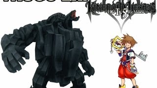 Kingdom Hearts 1.5 HD final mix.- Titan de roca el truco para subir rápidamente de nivel.