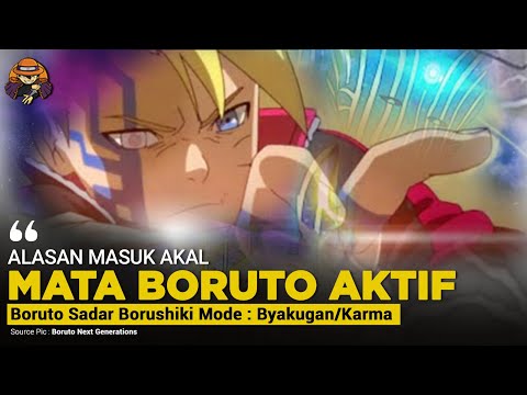 WHY ARE BOTH OF BORUTO'S EYES OPEN DURING BORUSHIKI MODE?