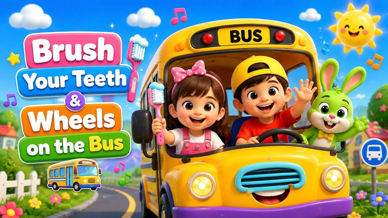 Brush Your Teeth | Compilation Of Best Educational Nursery Rhymes ...