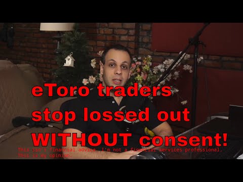 eToro FORCING STOP LOSSES on $GME traders - WHY???