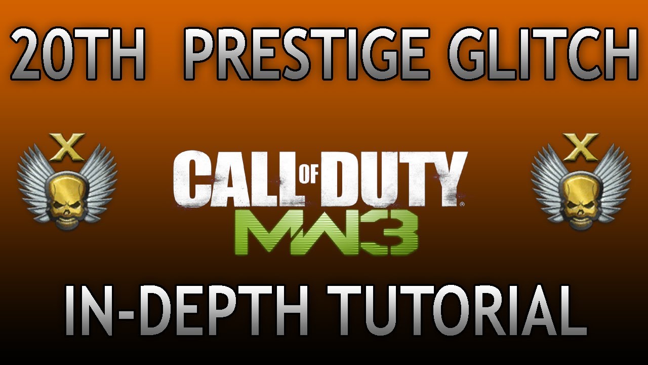 *NEW* MW3 INSTANT 20th Prestige Glitch Explained + Tutorial