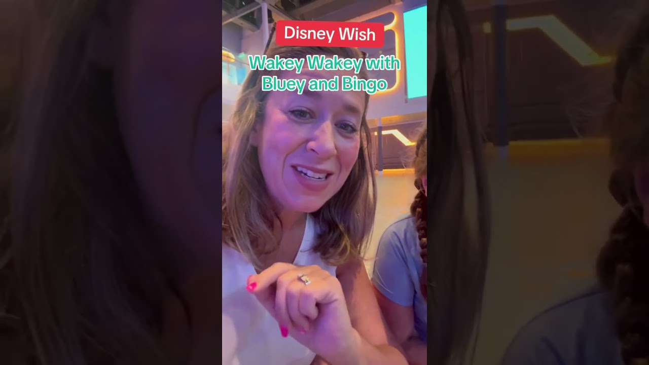 You Can Meet BLUEY & BINGO on the Disney Wish!