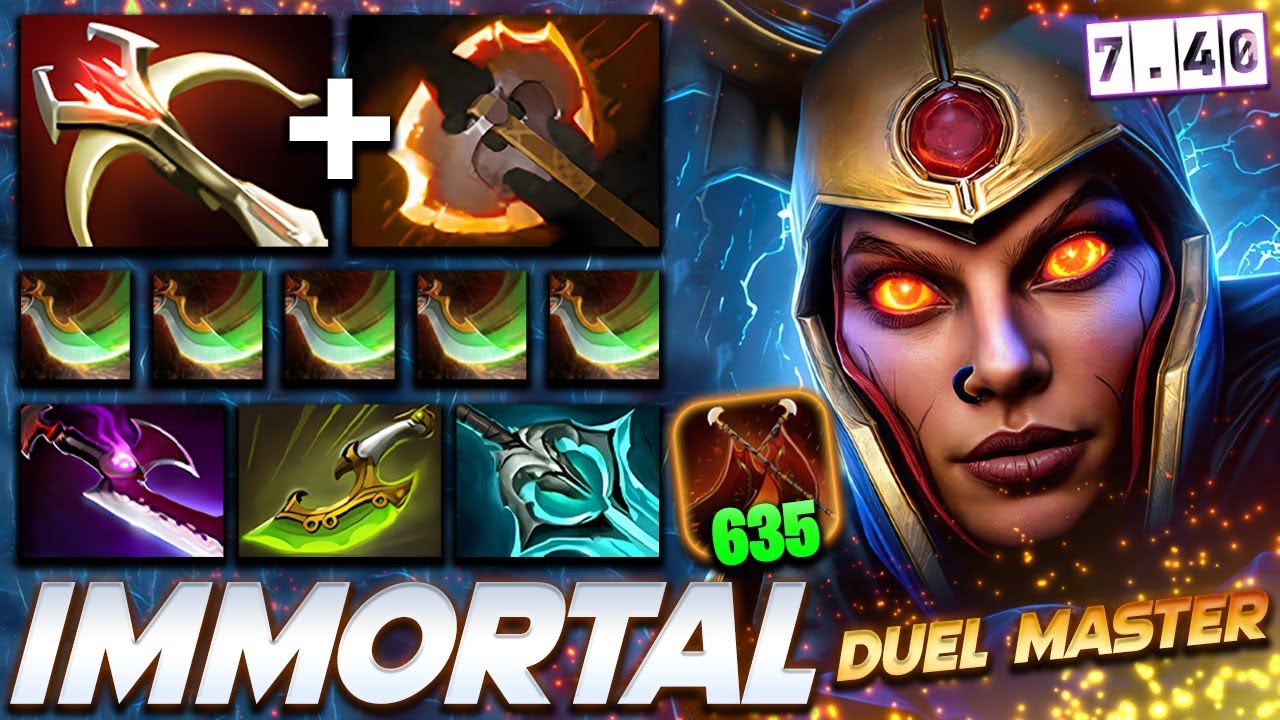7.40 Legion Commander Duel Master - Dota 2 Pro Gameplay [Watch & Learn]
