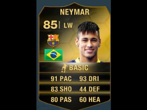 neymar fifa 14 card