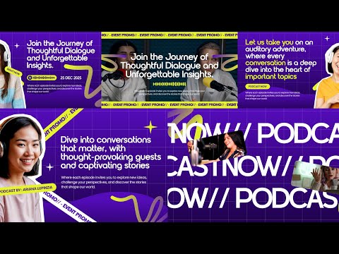 Podcaster After Effect, a Social Media Template by Loin Studio (Thumbnail 2 of 2)