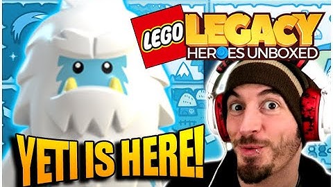 YETI BRICKPACE IS HERE!! (Lego Legacy: Heroes Unboxed)