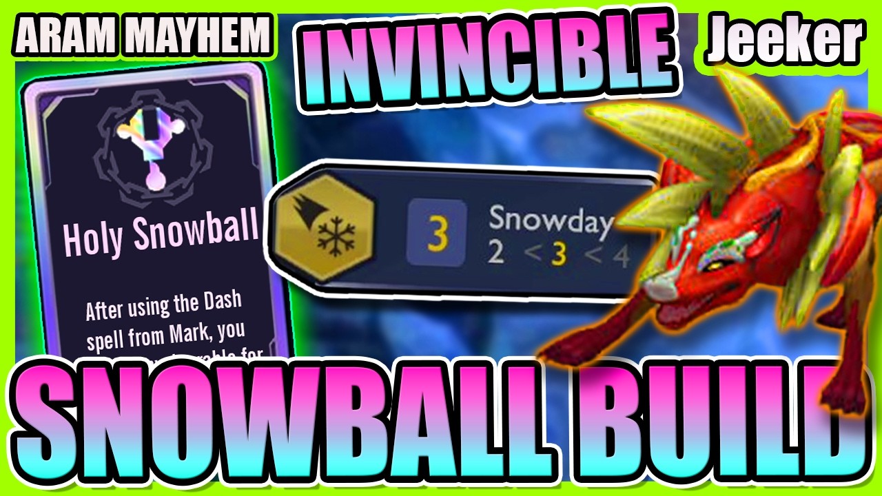 SNOWBALLS make me INVINCIBLE?! Naafiri Deletes Teams in ARAM Mayhem