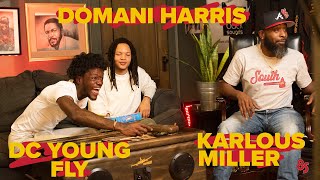 Famous 😂😂😂Domani in the trap! w/ DC Young fly and KArlous Miller Wealth