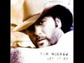 Last Dollar (Fly Away) - Tim McGraw With Lyrics