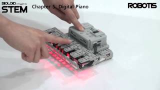 BIOLOID STEM   Chapter 5  Digital Piano