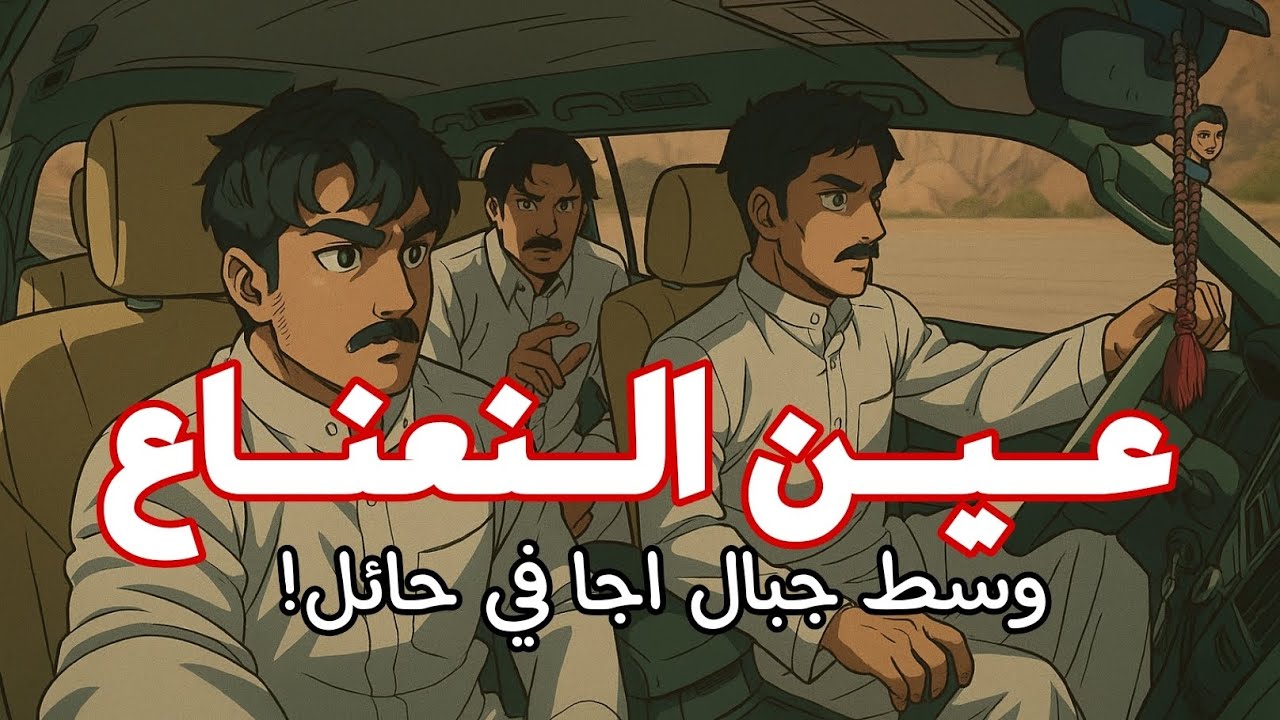 عين النعناع في وسط جبال اجا في حائل