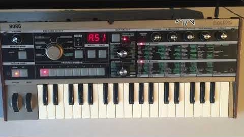 quick Korg Microkorg jam