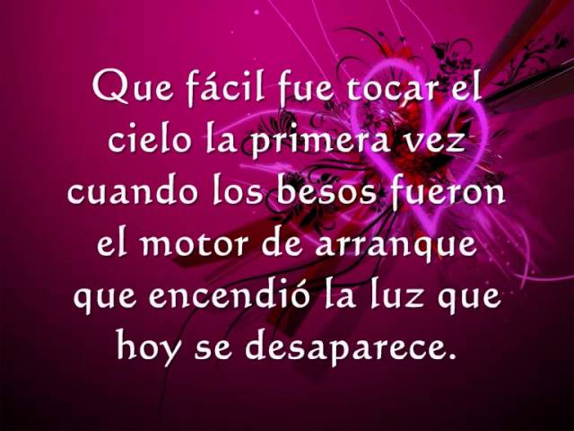 ricardo arjona y gaby moreno fuiste tu letra .wmv Chords - Chordify