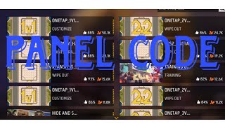 1Vs1,2Vs2 Craftland Map Panel Code Of Hn Shiri Panel Code Code 1 Code