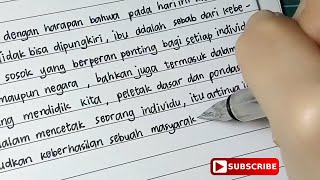 Contoh Naskah Teks Pidato Hari Ibu Tema 'Mengenal Sosok Ibu'