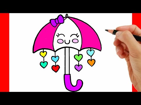 Video: Come Disegnare Un Ombrello