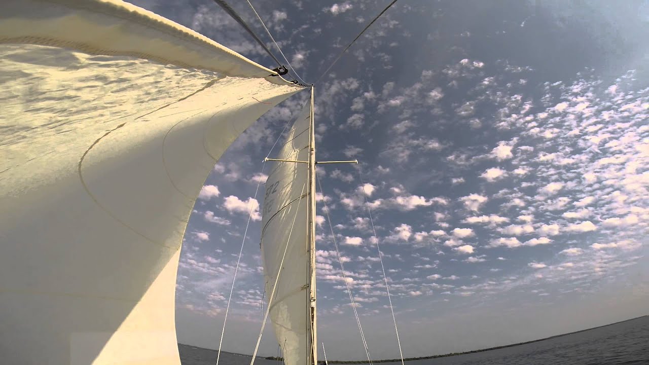 Sailing 14 (View aft from the bow) - YouTube