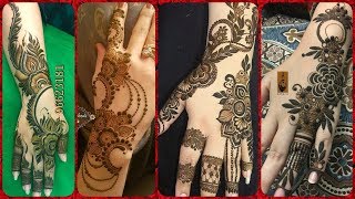 Latest Top Simple Easy And Stylish Arabic Khafif Mehndi Designs Images Collection For Girls 2019