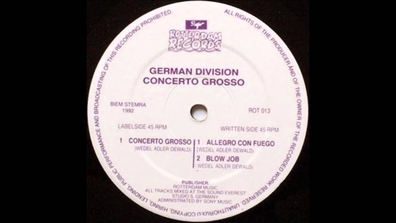 German Division - Concerto Grosso (1993)