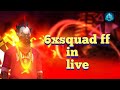 Telugu free fire live steaming 6xsquad ff  freefire munna bhai total gaming