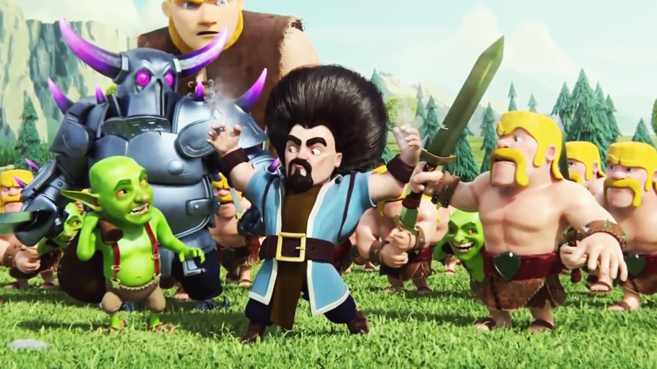 Clash Of Clans - FULL Animated Movie (Clash Of Clans) 2015