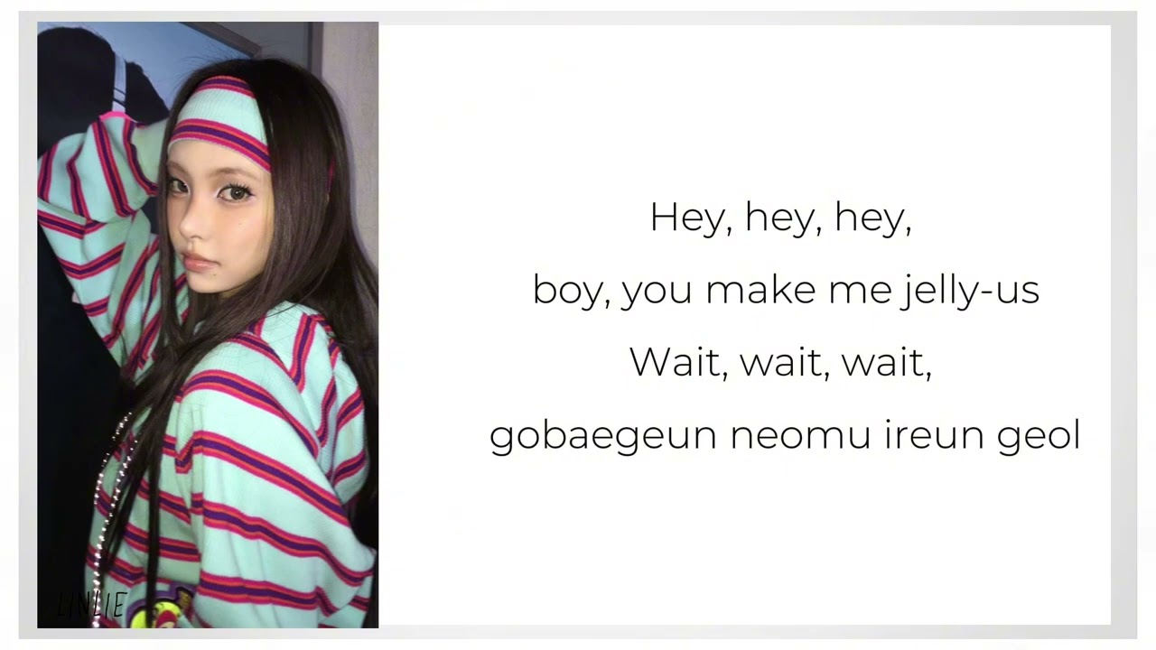 JELLYOUS ILLIT Easy lyrics 