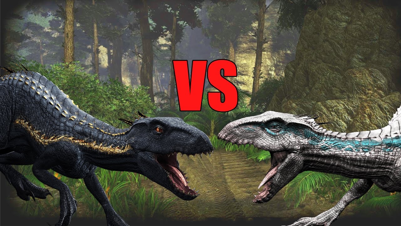 Indoraptor Vs Indoraptor Gen 2 Spore Youtube