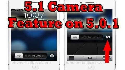 iOS 5.1 Camera Feature on 5.0.1 with "Camera Grabber For iOS 5"