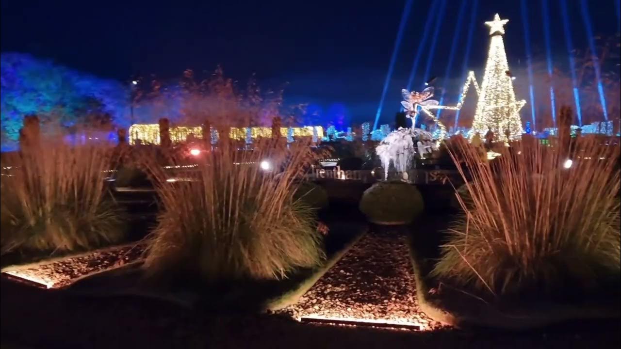 Trentham Gardens Christmas 🎄 Lights 2022 YouTube
