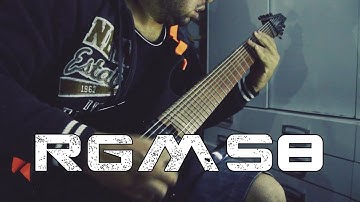 Ibanez RGMS8 - 8 string/8 cordas multiscale  - CODE 3-7 - WAR (Michel Oliveira)