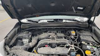 Subaru Forester – Where to add oil