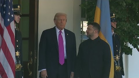 Trump hosts Zelenskyy at the White House as Ukrainian president pushes for Tomahawk missiles