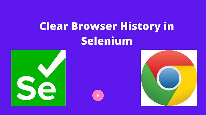 How to Clear Chrome Browser History Data in #Selenium using #Java #seleniumautomationchallenges