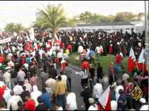 مظاهرات البحرين تطالب بحكومة منتخبة