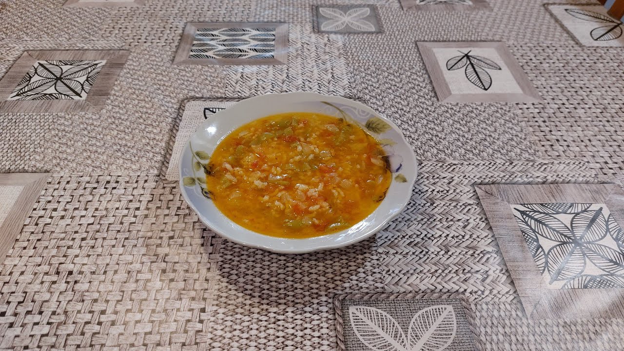 Si te bejme supe me oriz vegjetariane / How to make vegetarian rice