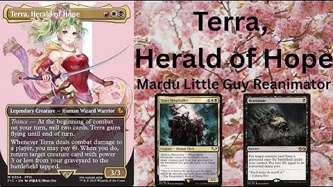 Terra, Herald of Hope Mardu Little Guy Reanimator EDH / Commander Final Fantasy Deck Tech