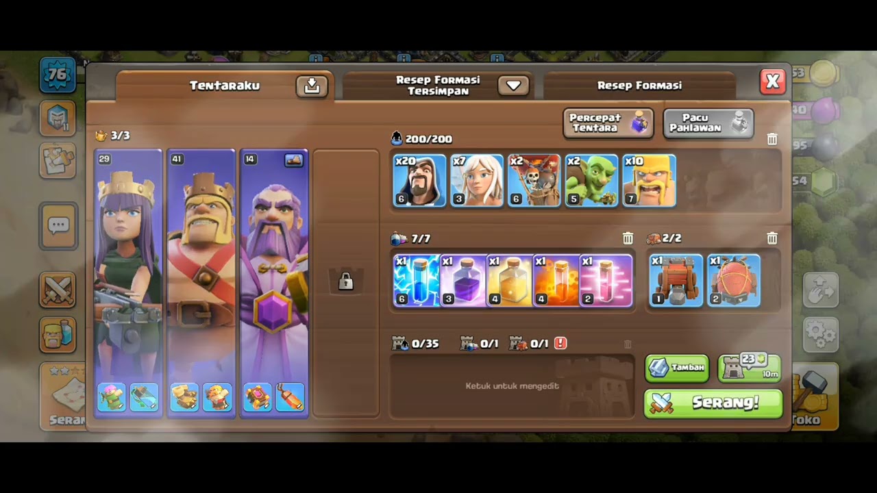 Gas Coc Lagi | Semakin Sulit Aja Lawan Kita | Clash Of Clans