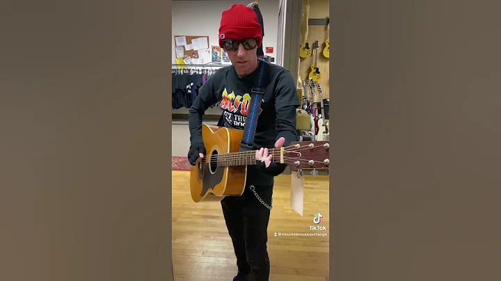 Guy can’t get his guitar to stop buzzing