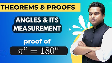 Why is pi radians = 180 degrees? | ganitacharya