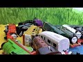 Куча мала из паровозиков! Видео про поезда и паровозики для детей