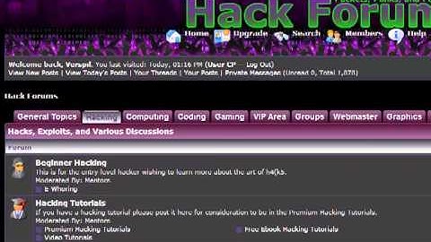Hack Forums - Join Today and start the fun!