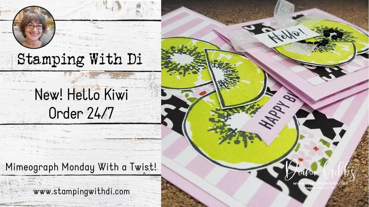 New! Hello Kiwi - Mimeograph Monday With a Twist!
