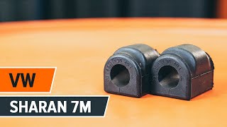 Hoe Stabilisator rubbers VW SHARAN (7M8, 7M9, 7M6) vervangen - videohandleidingen