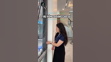 Lý do cửa nhôm kính hay bị thấm nước vào nhà? #thicongxaydung #thicongnoithat