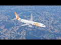X-Plane 12 | GOL 737-800 | Rio de Janeiro to São Paulo | Real Weather + AutoOrtho 🇧🇷