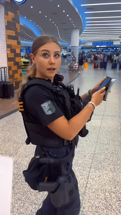 So beautiful Police Officer in Czech Republic❤️