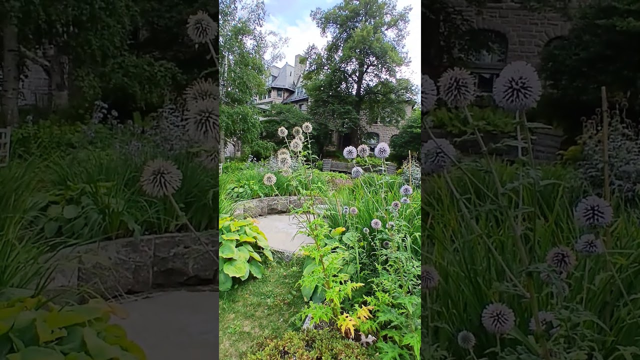 Turrets Hidden Seaside Garden Bar Harbor Flower Garden Acadia Woody Historic Mansion Tour 8 27 2025!