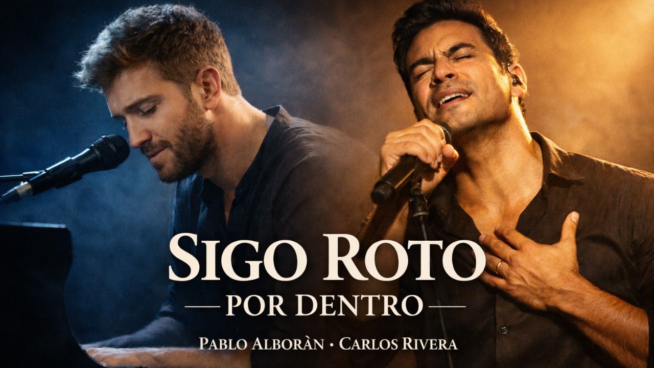 Carlos Rivera y Pablo Alboran | Sigo Roto Por Dentro